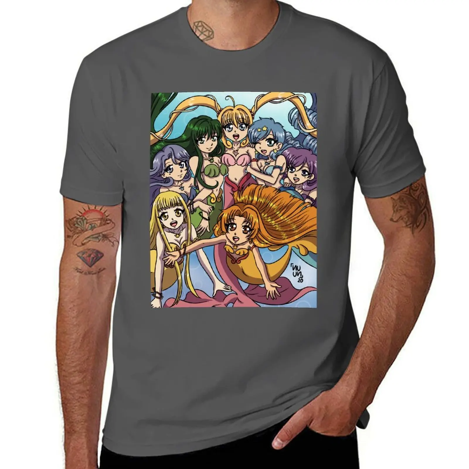 Mermaid Melody T-Shirt Industrial Work Tee Shirt
Mermaid Melody T-Shirt Industrial Work Tee Shirt