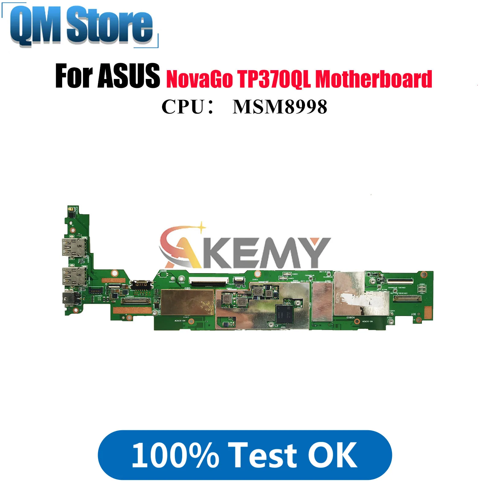 Материнская плата TP370QL для ноутбука ASUS VivoBook Flip TP370 TP370QL NovaGo, материнская плата для ноутбука с MSM8998, 100% тестирование, ОК, быстрая доставка
Материнская плата TP370QL для ноутбука ASUS VivoBook Flip TP370 TP370QL NovaGo, материнская плата для ноутбука с MSM8998, 100% тестирование, ОК, быстрая доставка