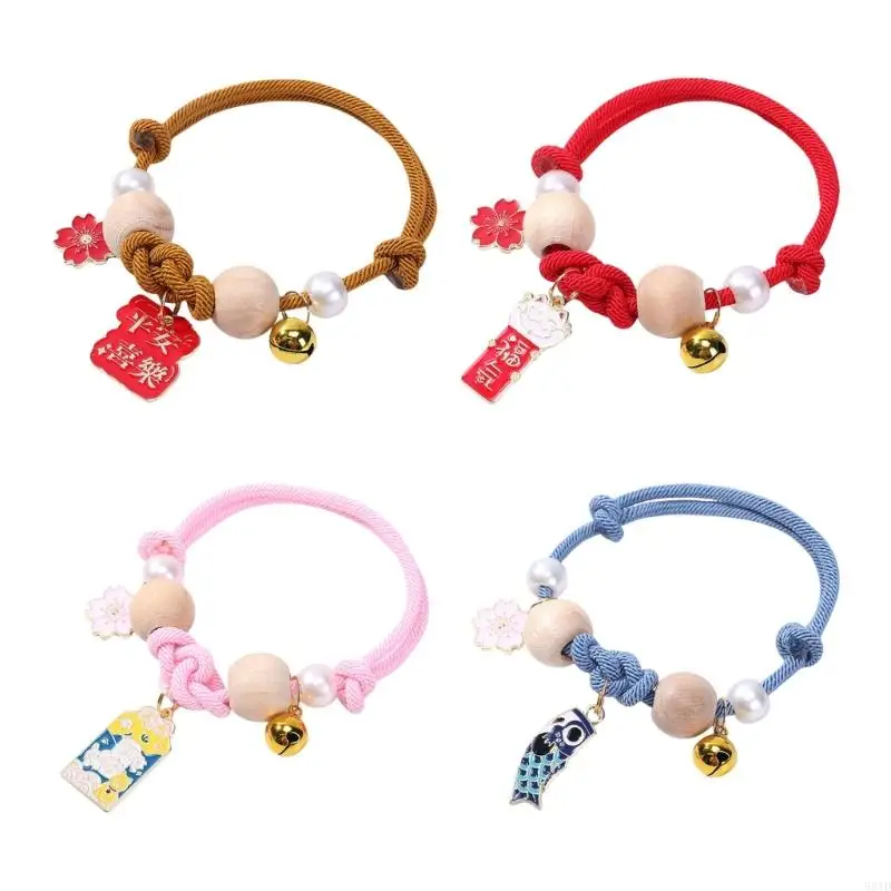 581D Crochet Rope Cats Necklace Collar with Bells Fleas Prevent Pet Collar with Beads For Small Cats And Kittens
581D Crochet Rope Cats Necklace Collar with Bells Fleas Prevent Pet Collar with Beads For Small Cats And Kittens