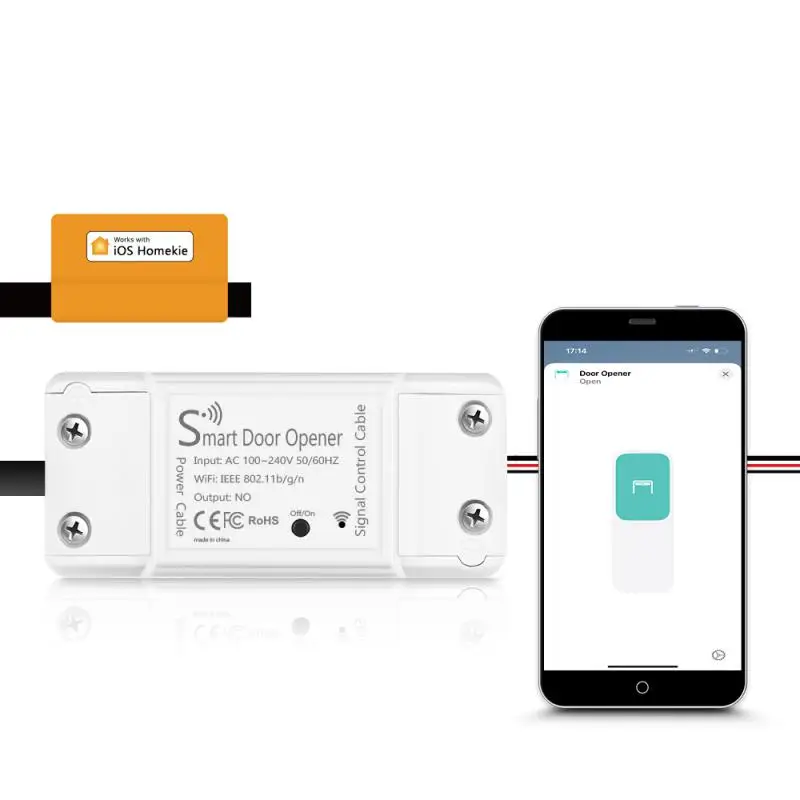 Умный дверной выключатель Homekit, дистанционное управление с Wi-Fi, вилкой EU/US/UK, через Alexa Home
Умный дверной выключатель Homekit, дистанционное управление с Wi-Fi, вилкой EU/US/UK, через Alexa Home