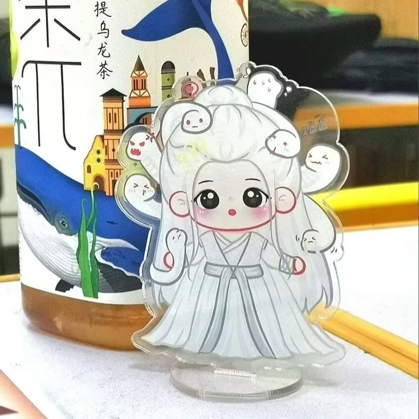 "Changxiangsi" акриловая двухсторонняя двухслойная стоячая вывеска для ребенка "Tan Jianci, Nine Lives Xiang Liu" украшение для рабочего стола
"Changxiangsi" акриловая двухсторонняя двухслойная стоячая вывеска для ребенка "Tan Jianci, Nine Lives Xiang Liu" украшение для рабочего стола