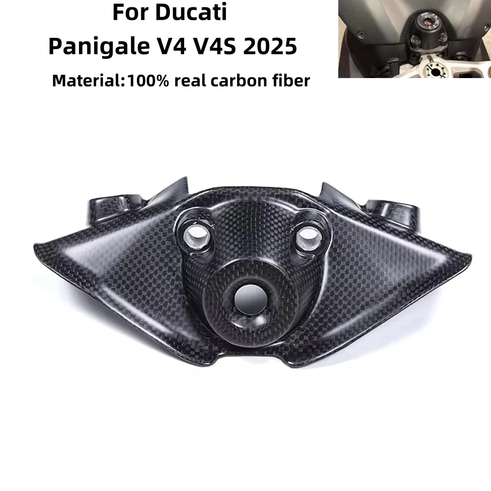 For DUCATI Panigale V4 V4S 2025 Carbon Fiber Front Ignition Key Cover Switch Caps Protection Moto Fairing Modified Accessory
For DUCATI Panigale V4 V4S 2025 Carbon Fiber Front Ignition Key Cover Switch Caps Protection Moto Fairing Modified Accessory