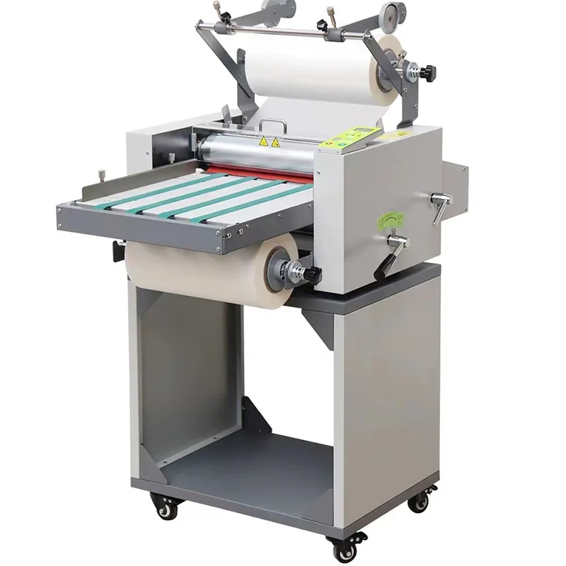 Laminating machine L388 electric laminating machine automatic large steel roller speed regulation automatic
Laminating machine L388 electric laminating machine automatic large steel roller speed regulation automatic
