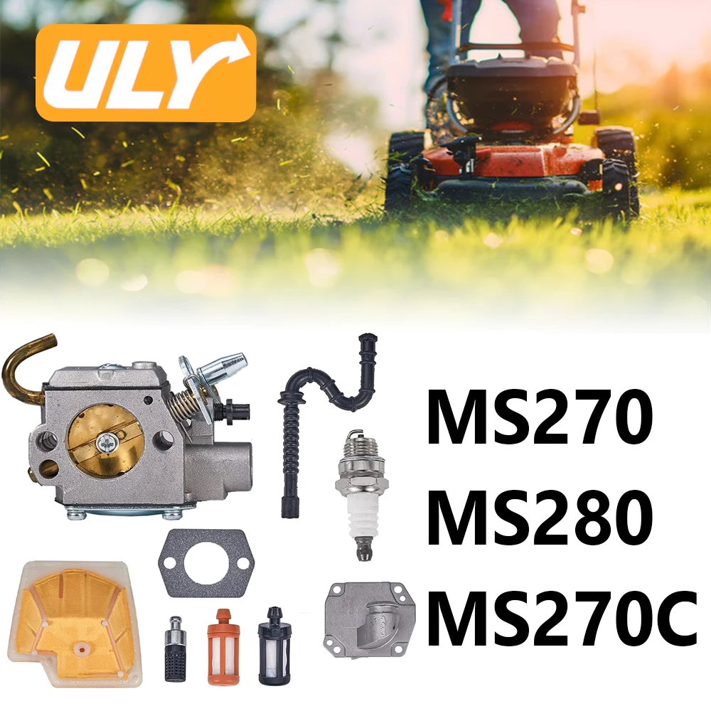 Карбюратор Walbro HD32A HD-32A для бензопилы Stihl MS270 MS270C MS280 MS280C с воздушным фильтром и комплектом топливных шлангов, OEM 1133 120 0612
Карбюратор Walbro HD32A HD-32A для бензопилы Stihl MS270 MS270C MS280 MS280C с воздушным фильтром и комплектом топливных шлангов, OEM 1133 120 0612