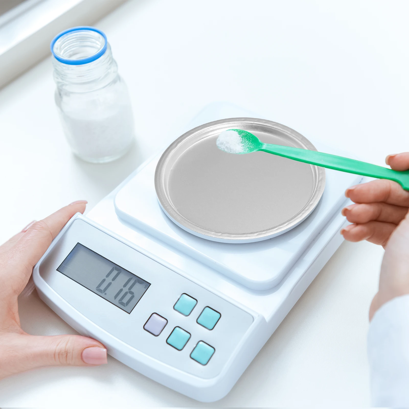 2 Pcs Electronic Scale Accessories Aluminum Weighing Pans Tray Replacement Digital Trinket Scale Pans Kitchen Scales
2 Pcs Electronic Scale Accessories Aluminum Weighing Pans Tray Replacement Digital Trinket Scale Pans Kitchen Scales