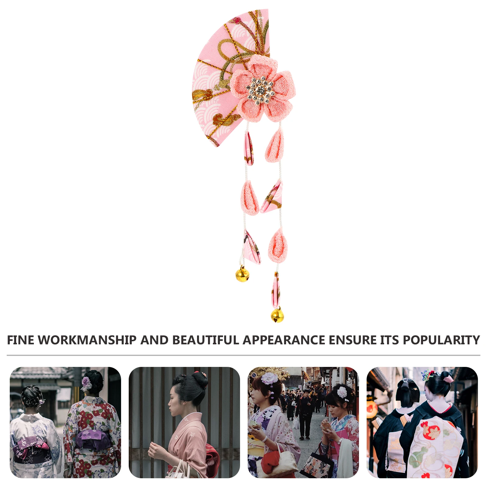 Tassel Hair Clip Rhinestones Girls Women Japanese Kimono Accessories Practical Use Lightweight Portable
Tassel Hair Clip Rhinestones Girls Women Japanese Kimono Accessories Practical Use Lightweight Portable