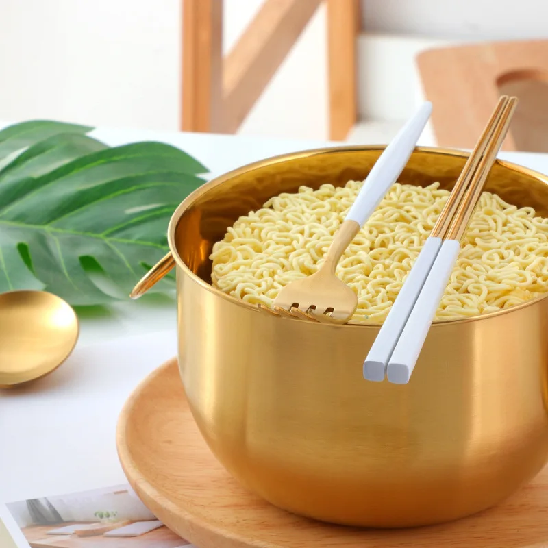 LMM stainless steel instant noodle bowl with lid to eat and deepen large capacity fast food cup
LMM stainless steel instant noodle bowl with lid to eat and deepen large capacity fast food cup