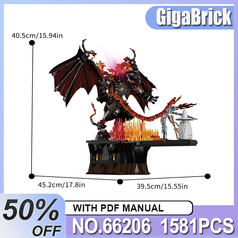 Xbert New 66206 Flame Demon Black Dragon House Строительные блоки Кирпичи Модель Сборка детских игрушек Праздничный подарочный набор
Xbert New 66206 Flame Demon Black Dragon House Строительные блоки Кирпичи Модель Сборка детских игрушек Праздничный подарочный набор