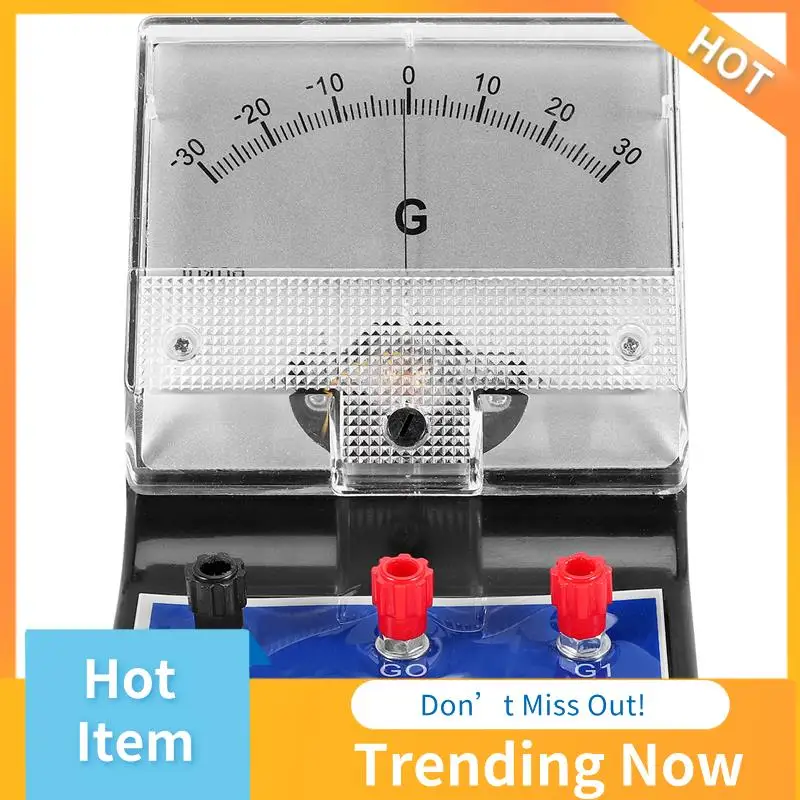 AB08-Analog Ammeter Pointer Type Electrical Current Ampere Tester Sensitive Amperemeter Microammeter Galvanometer
AB08-Analog Ammeter Pointer Type Electrical Current Ampere Tester Sensitive Amperemeter Microammeter Galvanometer
