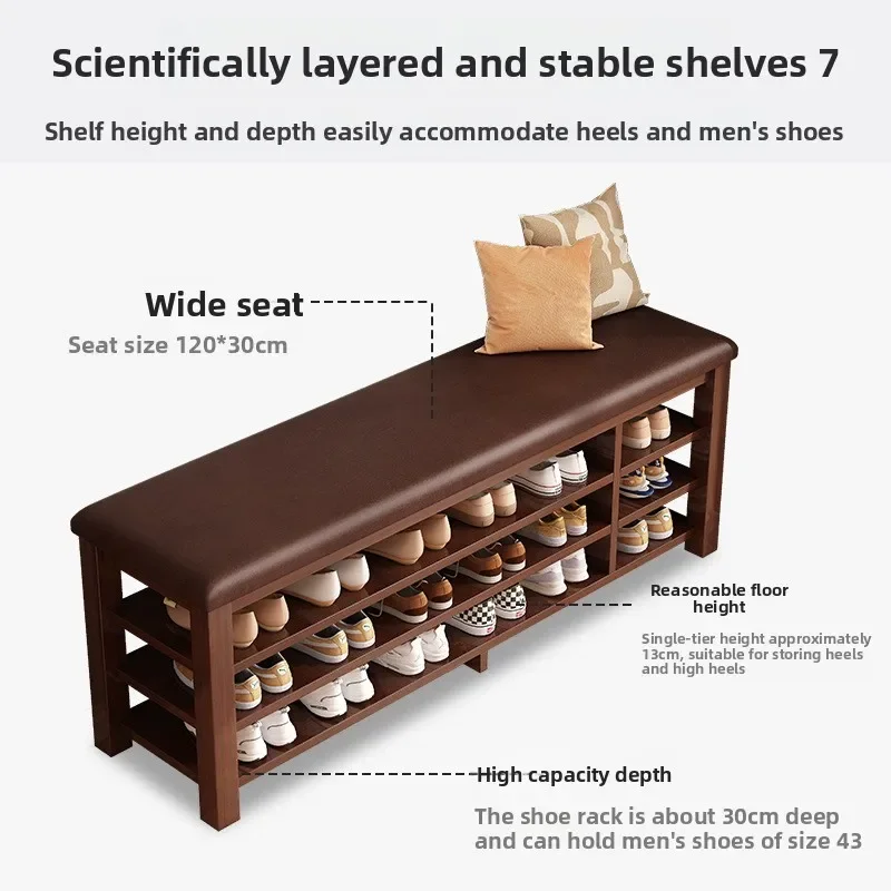 Multi-functional Household GoodsShoe Change Stool Household Home Soft Bag Long Solid Wood Leg Stool Porch Small Shoe Cabinet
Multi-functional Household GoodsShoe Change Stool Household Home Soft Bag Long Solid Wood Leg Stool Porch Small Shoe Cabinet