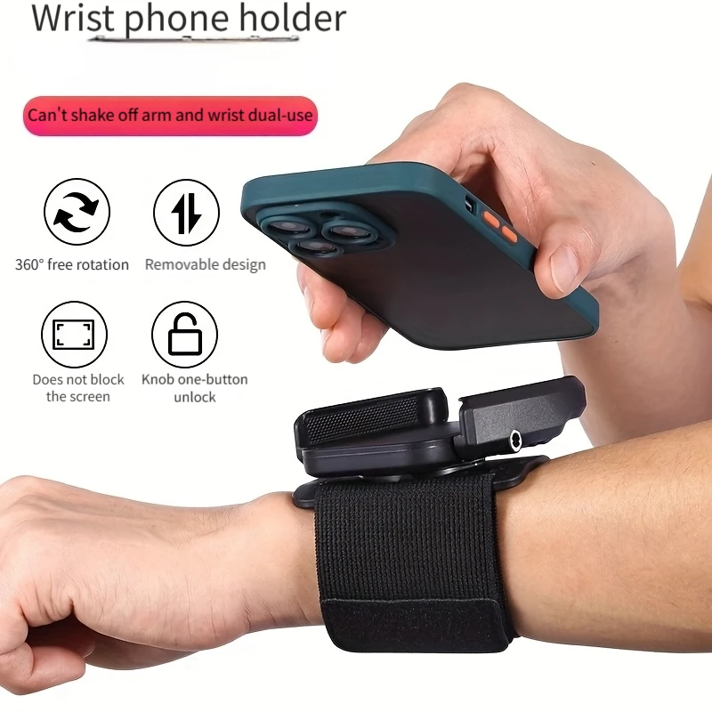 Mobile Phone Outdoor Walking Mount, Anti-Drop Handheld Stand, Outdoor Sports, Running, Navigation for Ride-Hailing
Mobile Phone Outdoor Walking Mount, Anti-Drop Handheld Stand, Outdoor Sports, Running, Navigation for Ride-Hailing