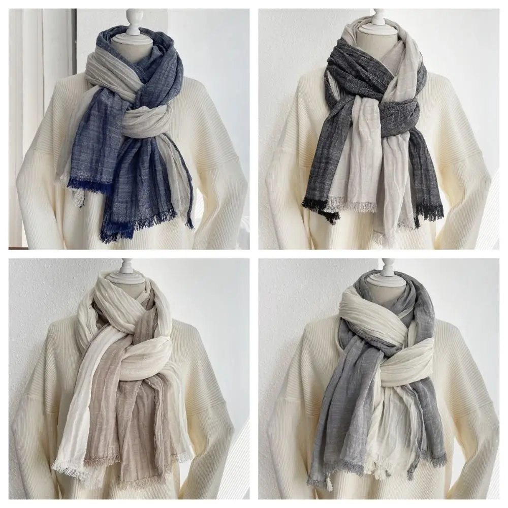 New Japanese Retro Cotton Scarf Unisex Warm Tassel Shawl 90x200cm Autumn Winter Men Scarves Gift
New Japanese Retro Cotton Scarf Unisex Warm Tassel Shawl 90x200cm Autumn Winter Men Scarves Gift