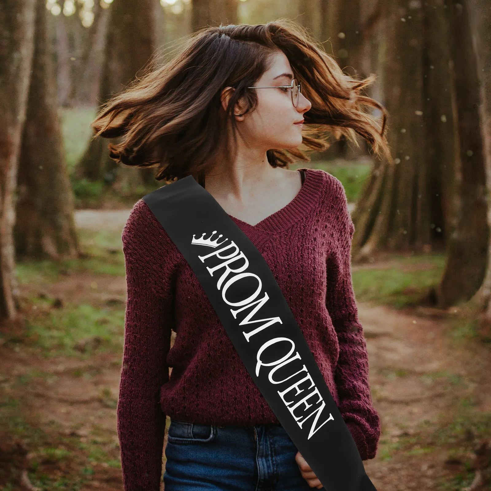 2 шт. Элегантные ленты для выпускников (для короля и королевы выпускного бала), легкие тканевые наплечные ленты, универсальные для выпускных вечеринок, балов, ужинов
2 шт. Элегантные ленты для выпускников (для короля и королевы выпускного бала), легкие тканевые наплечные ленты, универсальные для выпускных вечеринок, балов, ужинов