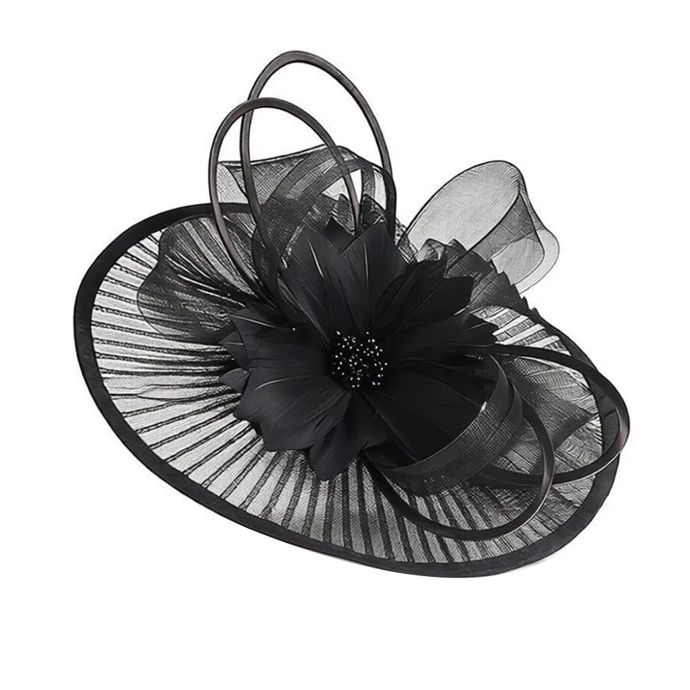 Hairpiece Mesh Flower Headband Elegant Vintage Floral Mesh Veil Hat Flower Fascinator Headwear Hair Accessories
Hairpiece Mesh Flower Headband Elegant Vintage Floral Mesh Veil Hat Flower Fascinator Headwear Hair Accessories