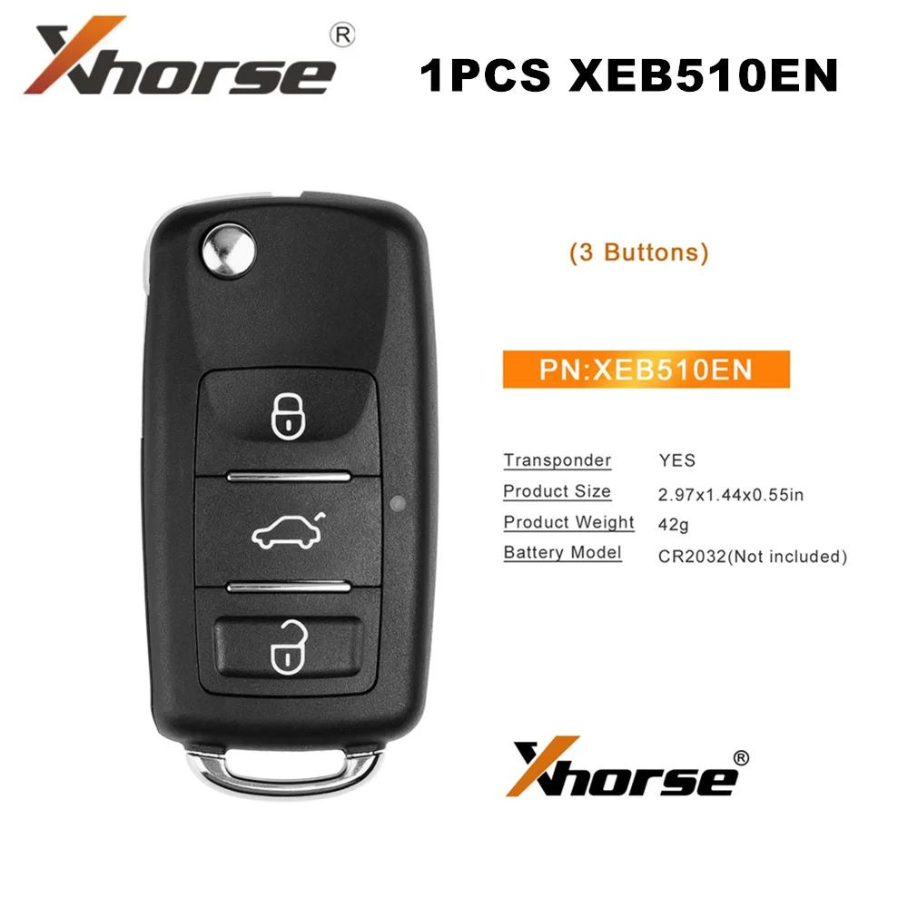 Суперпульт дистанционного управления Xhorse XEB510EN с суперчипом XT27B, 1 шт.
Суперпульт дистанционного управления Xhorse XEB510EN с суперчипом XT27B, 1 шт.