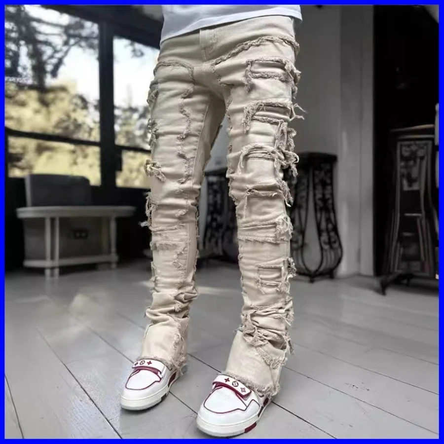 Men's Denim Jeans Trousers Casual Sweatpants Straight Leg Faion Urban Sle Long Pants Spring Collection No Brand
Men's Denim Jeans Trousers Casual Sweatpants Straight Leg Faion Urban Sle Long Pants Spring Collection No Brand