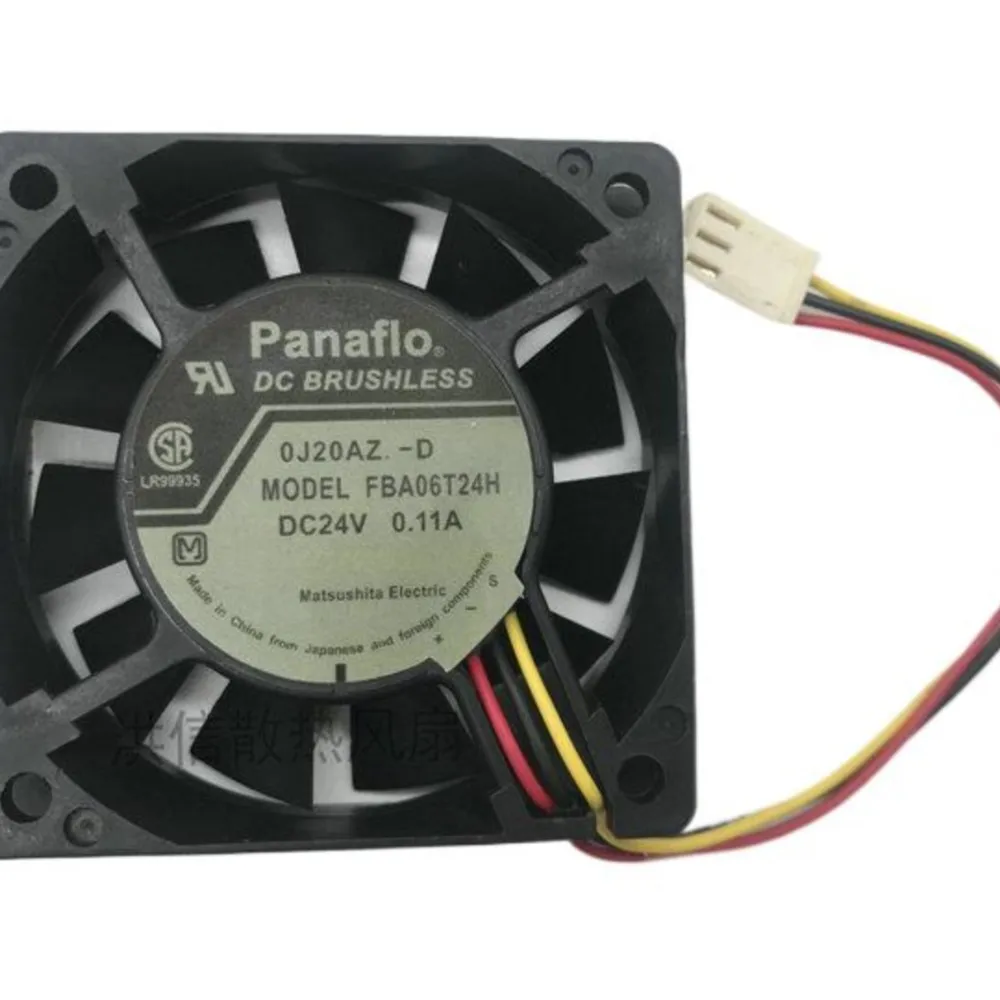 1pcs SXDOOL FBA06T24H 6015 60mm 6cm 24V 0.11A Server Inverter Axial Cooling Fans
1pcs SXDOOL FBA06T24H 6015 60mm 6cm 24V 0.11A Server Inverter Axial Cooling Fans