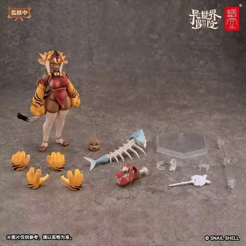 In stock Snail Shell Rpg-04 1/12 Action Figure Snail'S Isekai Adventure Tiger Girl Galu Action Figure Figurine Collection Toys
In stock Snail Shell Rpg-04 1/12 Action Figure Snail'S Isekai Adventure Tiger Girl Galu Action Figure Figurine Collection Toys