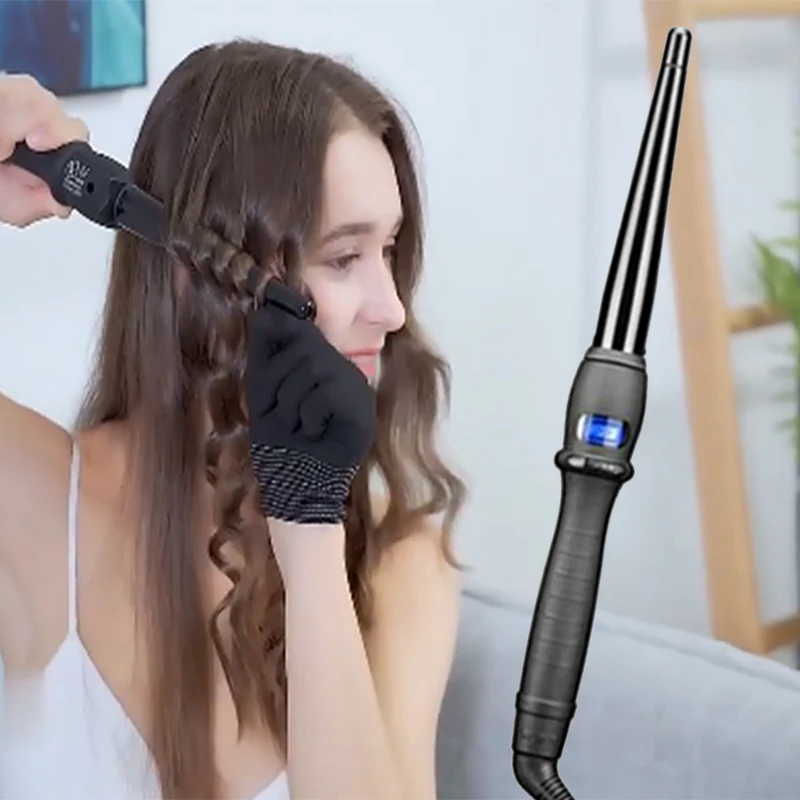 Ceramic Styling Tools professional Hair Curling Iron Hair waver Pear Flower Cone Electric Hair Curler Roller Curling Wand
Ceramic Styling Tools professional Hair Curling Iron Hair waver Pear Flower Cone Electric Hair Curler Roller Curling Wand