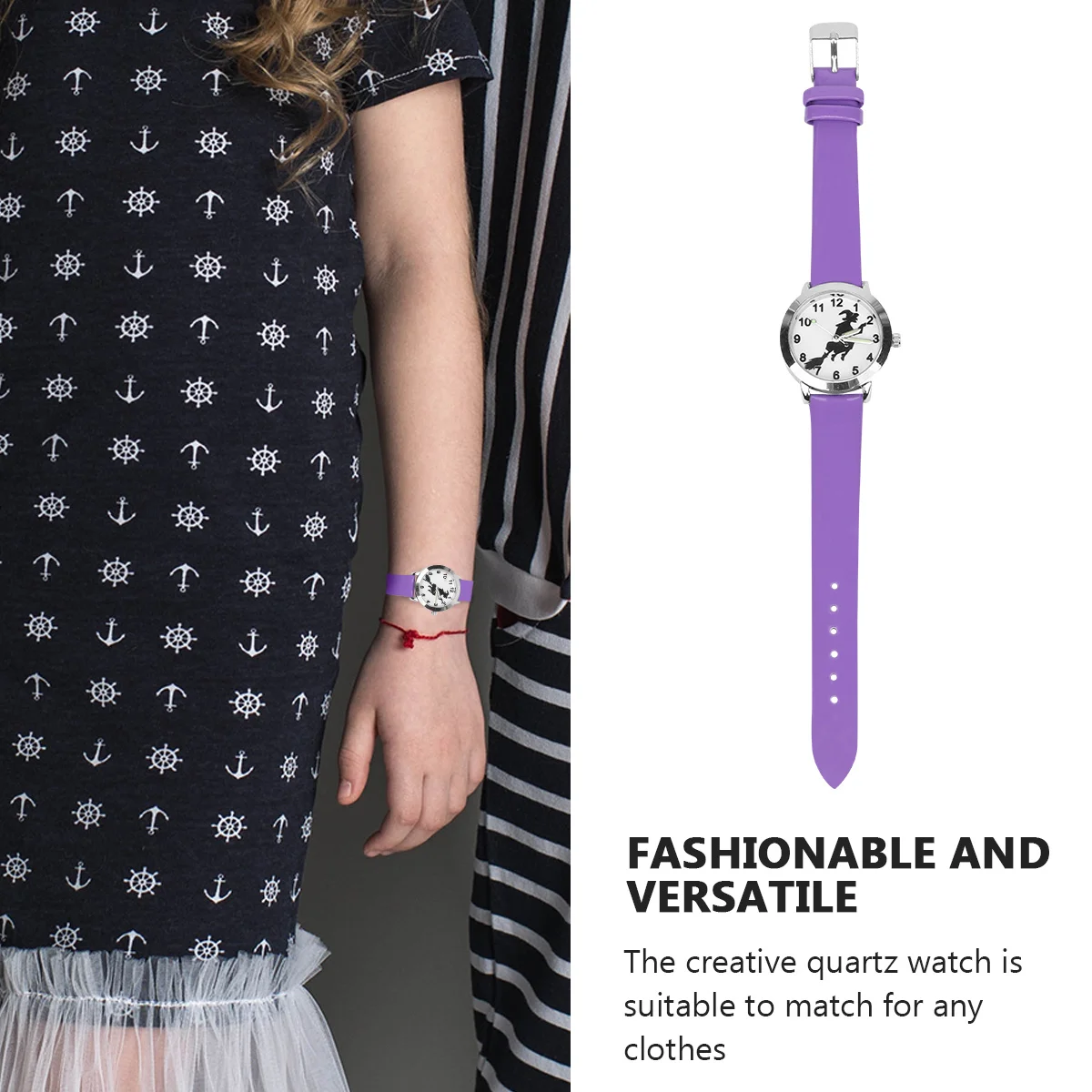 Halloween Witch Pattern Luminous Kids Quartz Watch Creative Gift for Children Lightweight Comfortable Strap Children Watch
Halloween Witch Pattern Luminous Kids Quartz Watch Creative Gift for Children Lightweight Comfortable Strap Children Watch