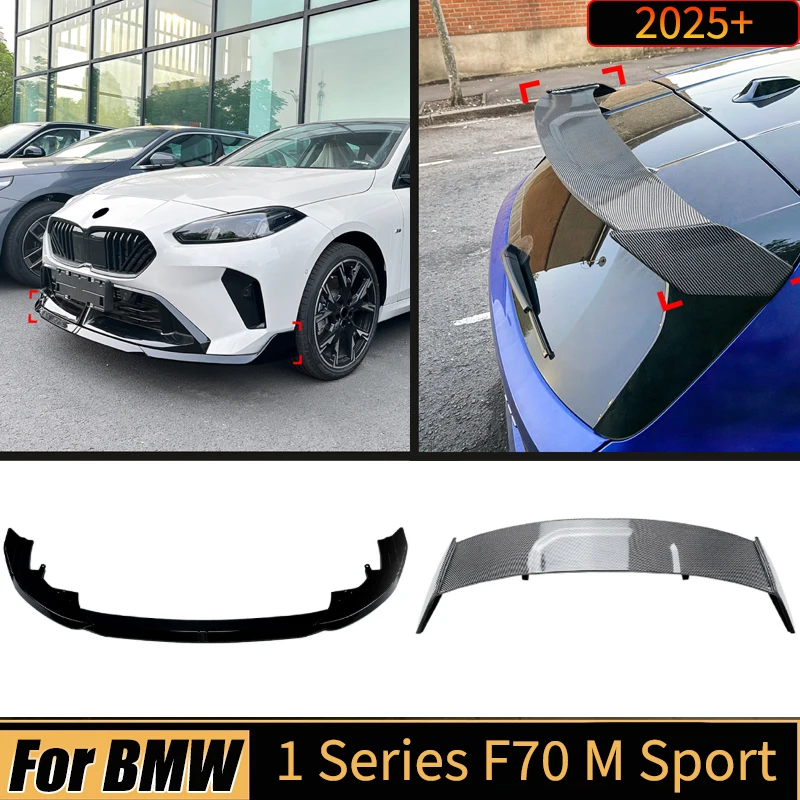 For BMW 1 Series F70 M Sport 2025 2026+ Front Bumper Lip Rear Trunk Spoiler Wing Diffuser splitter Guard Board Tuning Auto Parts
For BMW 1 Series F70 M Sport 2025 2026+ Front Bumper Lip Rear Trunk Spoiler Wing Diffuser splitter Guard Board Tuning Auto Parts
