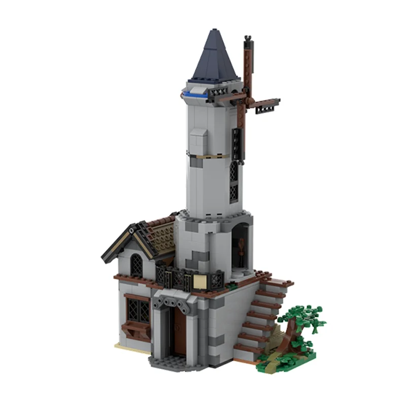 651pcs MOC Medieval Windmill Castle Model Building Blocks Construction Toy Christmas Gifts DIY Creative Idea Education Brick
651pcs MOC Medieval Windmill Castle Model Building Blocks Construction Toy Christmas Gifts DIY Creative Idea Education Brick