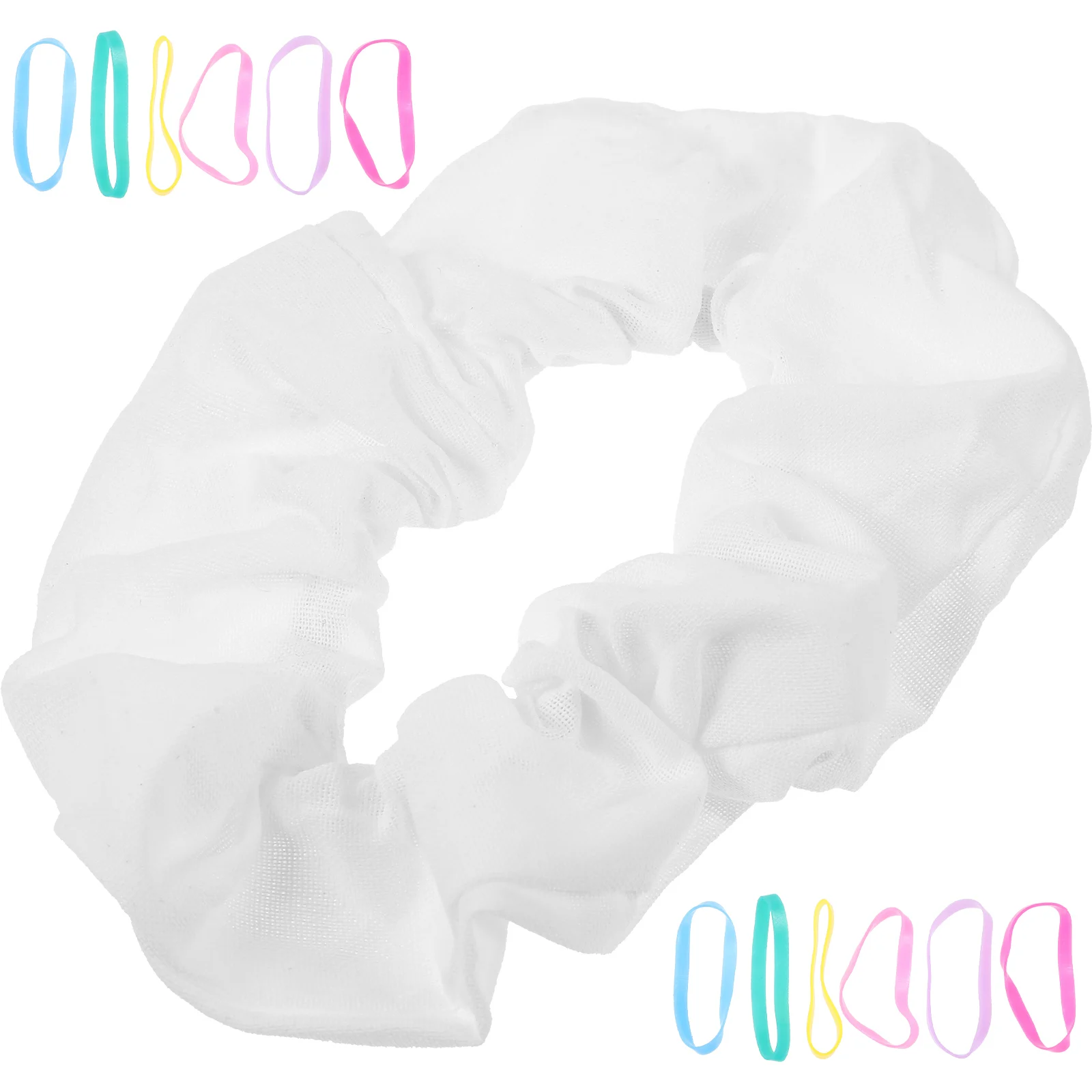 1 set White White Scrunchie Ties Elastic Bands Girls Accessories DIY Craft Hair Rings Spring Girl Hair Ties Colors
1 set White White Scrunchie Ties Elastic Bands Girls Accessories DIY Craft Hair Rings Spring Girl Hair Ties Colors