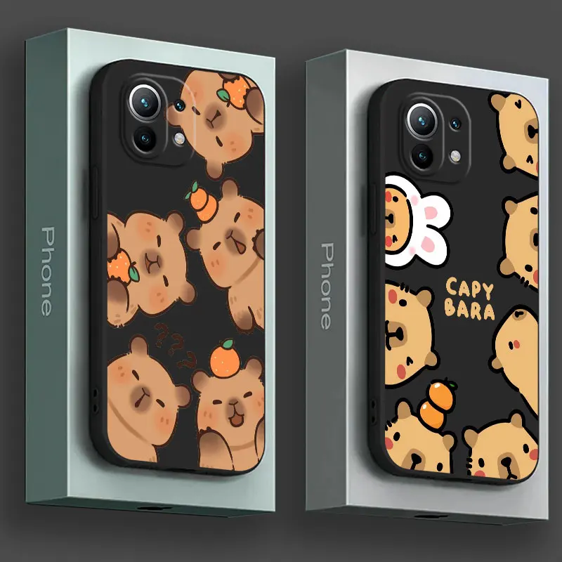 Capybara Cartoon Animal Phone Case For Xiaomi Poco X7 F7 Pro X3 X5 X6 M5 M7 F6 Mi 15 Ultra 14T 13T 12T 11T 10T Pro 11 Lite Cover
Capybara Cartoon Animal Phone Case For Xiaomi Poco X7 F7 Pro X3 X5 X6 M5 M7 F6 Mi 15 Ultra 14T 13T 12T 11T 10T Pro 11 Lite Cover