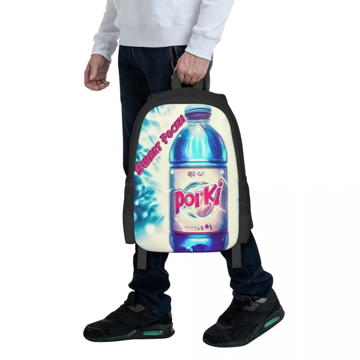 Sweat Pocari Student Backpack School Bag Hiking Travel Daypack for Men Women Fashion Bookbag Shoulder Bags
Sweat Pocari Student Backpack School Bag Hiking Travel Daypack for Men Women Fashion Bookbag Shoulder Bags