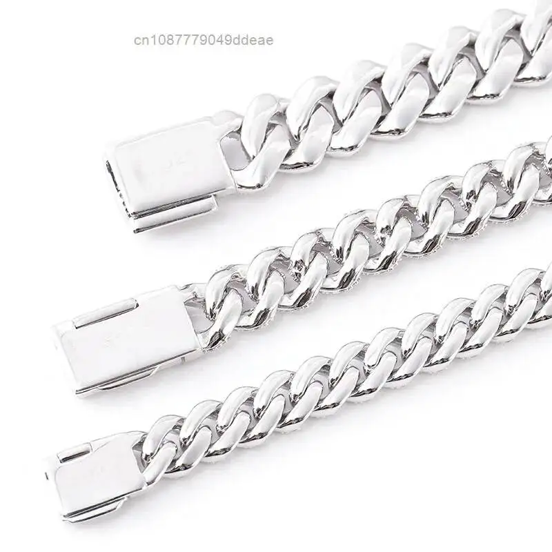 Factory Wholesale 10mm VVS Moissanite Diamond Ice Out Cuban Link Chain Pass Diamond Tester 925 Sterling Silver Gold
Factory Wholesale 10mm VVS Moissanite Diamond Ice Out Cuban Link Chain Pass Diamond Tester 925 Sterling Silver Gold