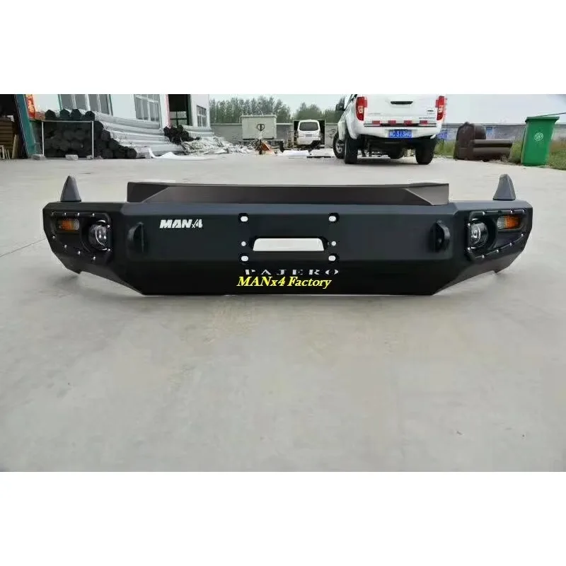 Unique Bull Bar Steel Front Bumper for Pajero V93 V97 Montro V80 V90
Unique Bull Bar Steel Front Bumper for Pajero V93 V97 Montro V80 V90