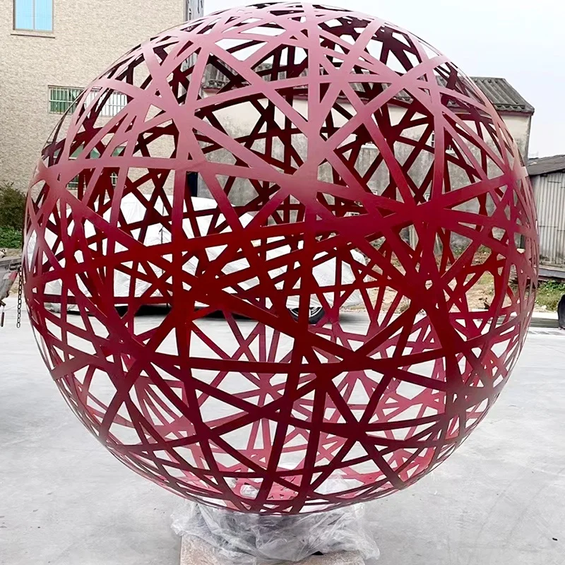 1000 mm stainless steel hollow metal luminous ball outdoor garden decorative sculpture
1000 mm stainless steel hollow metal luminous ball outdoor garden decorative sculpture