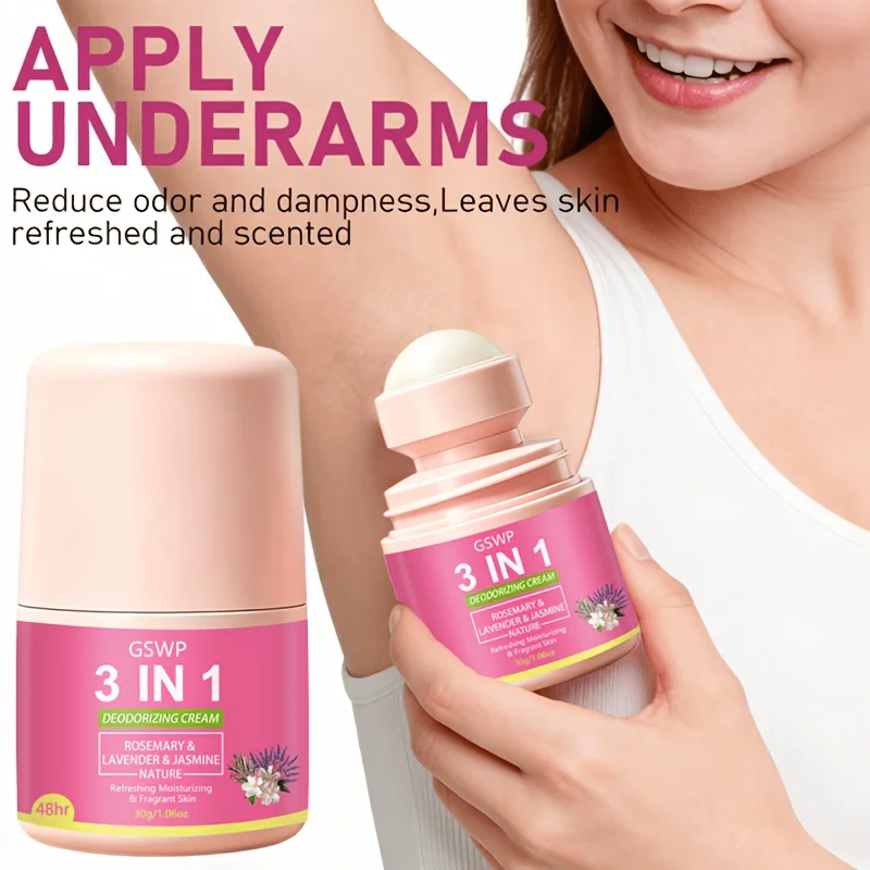 GSWP 3in 1 Deodorant,Long-Lasting Fragrance, Smooth and Nourish the Skin, Keeps Underarms Dry.30g/60g
GSWP 3in 1 Deodorant,Long-Lasting Fragrance, Smooth and Nourish the Skin, Keeps Underarms Dry.30g/60g