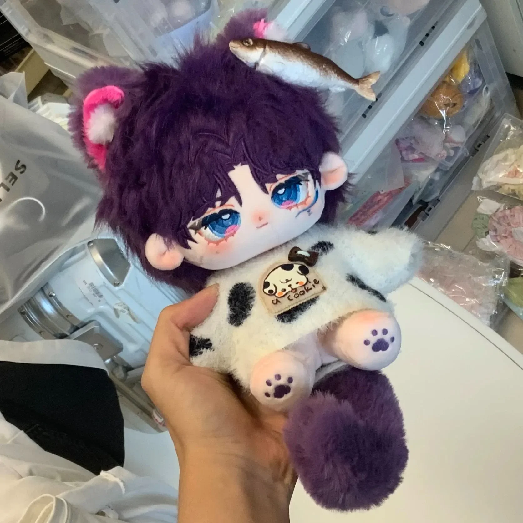 Cute Rafayel Love and Deepspace Anime 20cm Figure Cosplay Soft Cotton Body Dress Up Stuffed Pillow Collection Mascot Xmas Gift
Cute Rafayel Love and Deepspace Anime 20cm Figure Cosplay Soft Cotton Body Dress Up Stuffed Pillow Collection Mascot Xmas Gift