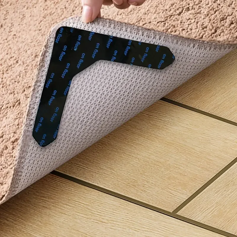 L-Type Anti Slip Carpet Stickers And Adhesives, Suitable For Living Room, Dining Room, Bathroom Tile And Wooden Floor Areas, Prevent Movement And Sliding, Ensure The Mat Is Flat And Fixed, Innovative Project, Shelf Liners
L-Type Anti Slip Carpet Stickers And Adhesives, Suitable For Living Room, Dining Room, Bathroom Tile And Wooden Floor Areas, Prevent Movement And Sliding, Ensure The Mat Is Flat And Fixed, Innovative Project, Shelf Liners