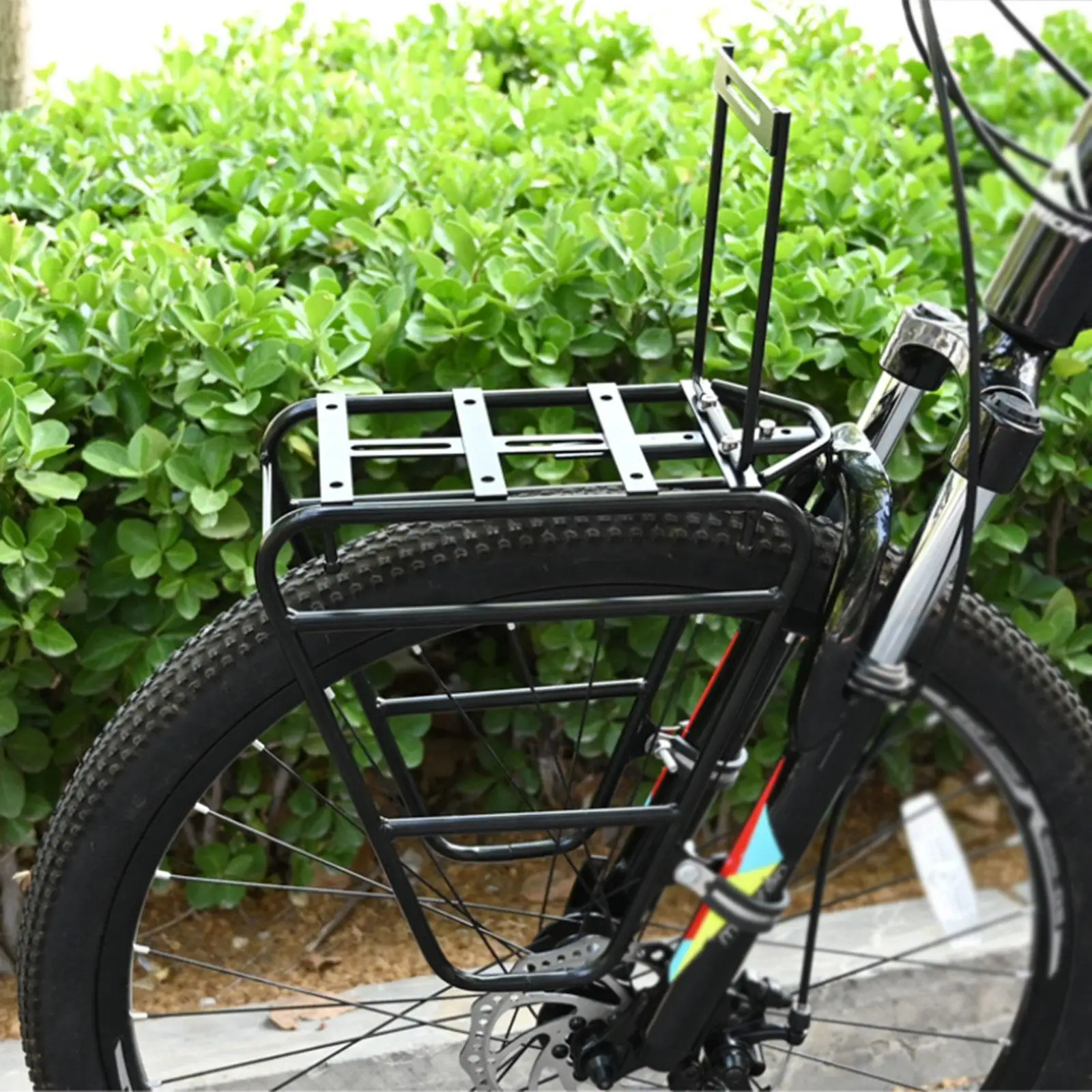 Carbon Steel Bicycle Front Rack Universal Carrier Frame Bike Cargo Support for Mountain Road Folding Bike
Carbon Steel Bicycle Front Rack Universal Carrier Frame Bike Cargo Support for Mountain Road Folding Bike