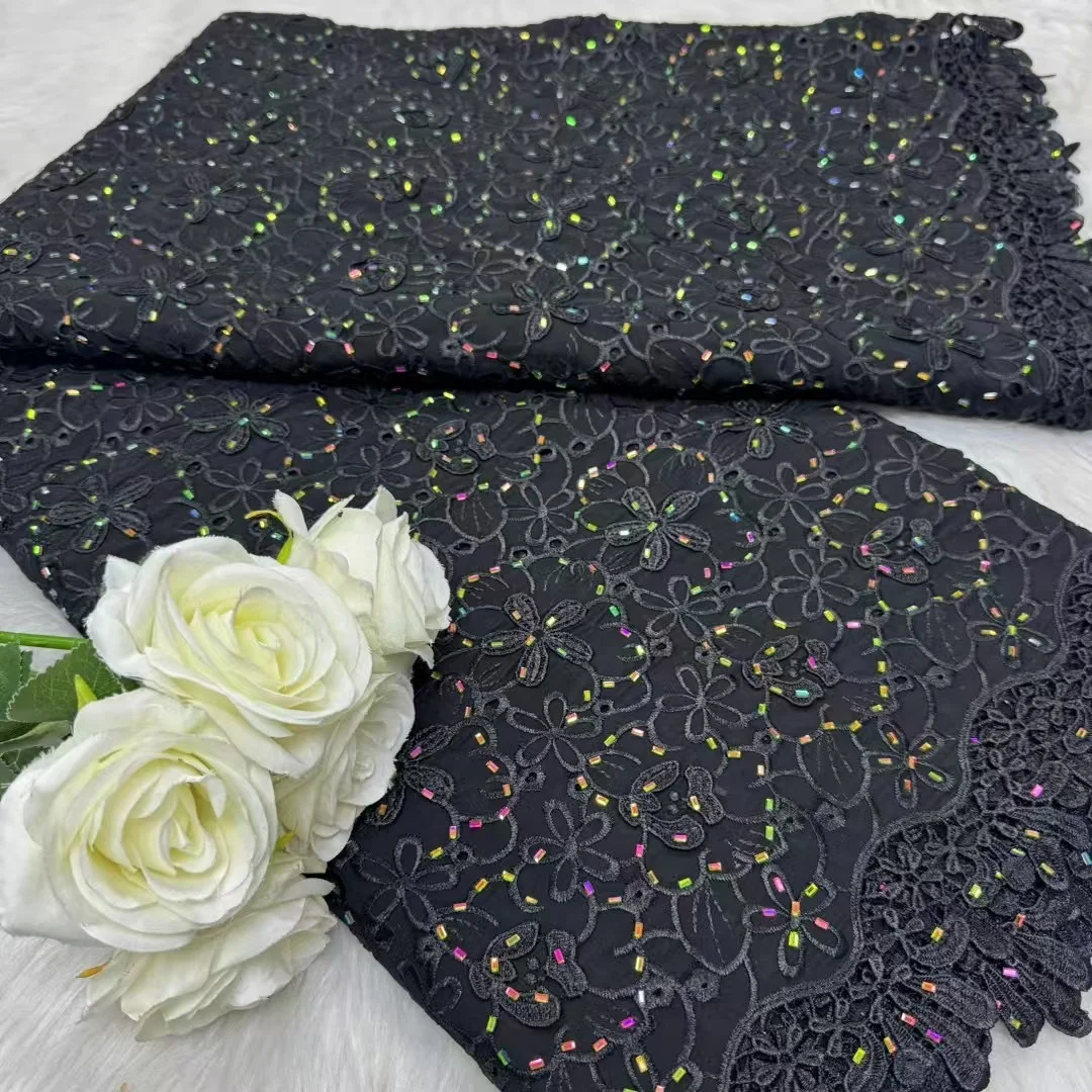 African Chiffon Lace Fabric 2025 High Quality Lace Material Black Nigerian French Lace Fabric for Women Wedding Party
African Chiffon Lace Fabric 2025 High Quality Lace Material Black Nigerian French Lace Fabric for Women Wedding Party