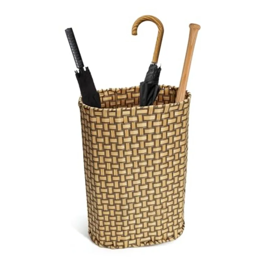 Umbrella Holder Entryway Umbrella Stand Indoor Entryway 6.7x17.3 Wicker Umbrella Bucket Basket Narrow Tall Umbrella Storage Bin
Umbrella Holder Entryway Umbrella Stand Indoor Entryway 6.7x17.3 Wicker Umbrella Bucket Basket Narrow Tall Umbrella Storage Bin