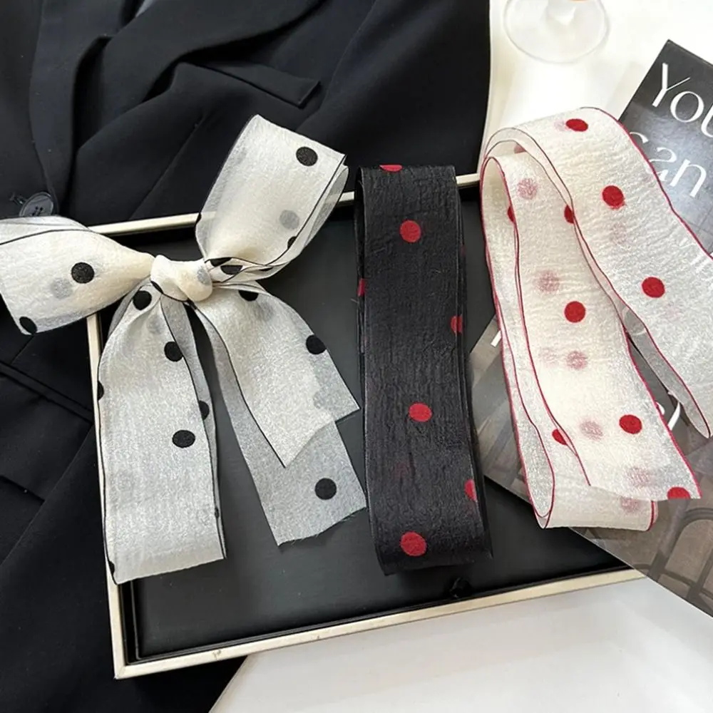 Transparent Polka Dot Ribbon Hair Scarf Dressing Decoration Korean Style Braids Headband Hair Accessories Neckerchief
Transparent Polka Dot Ribbon Hair Scarf Dressing Decoration Korean Style Braids Headband Hair Accessories Neckerchief