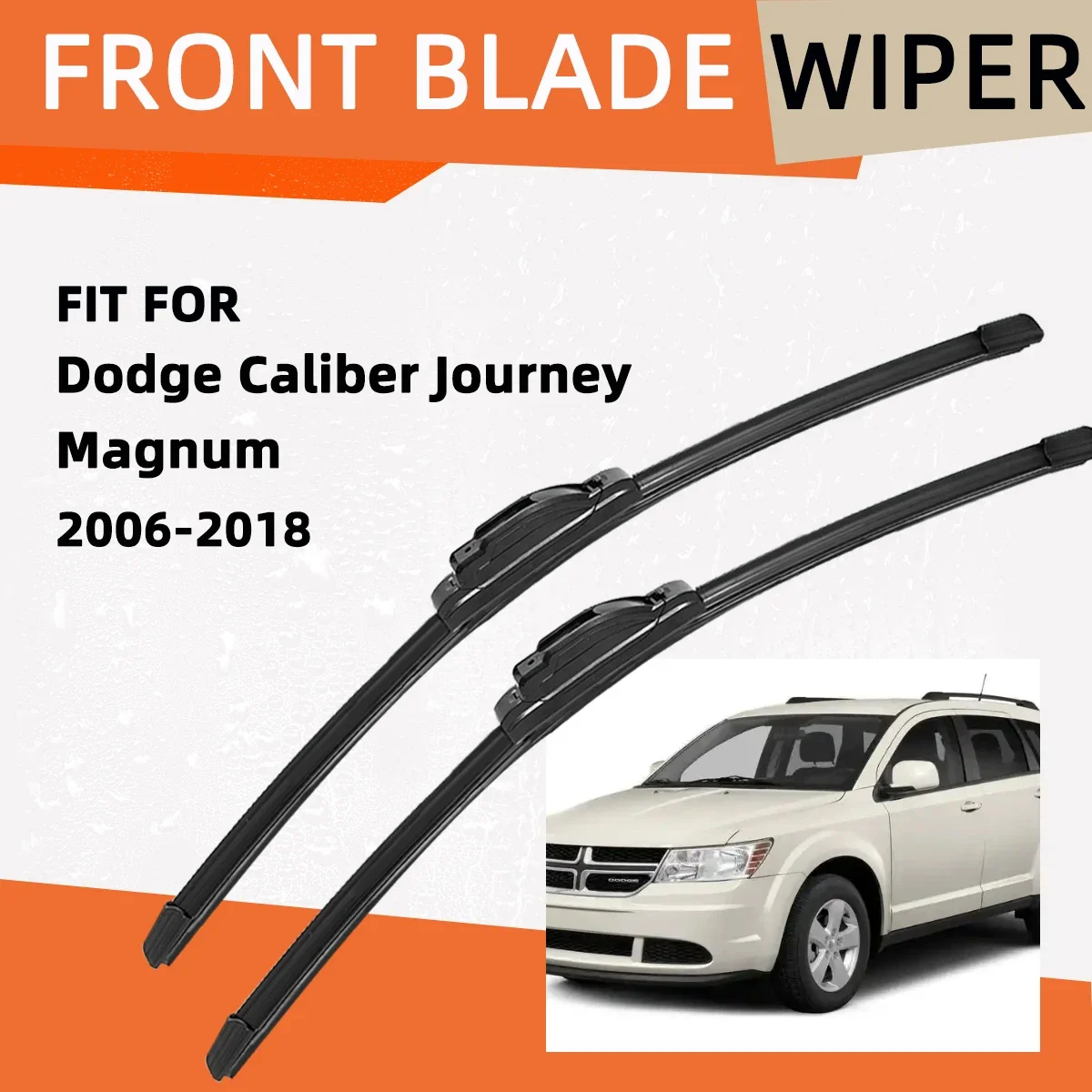 Double Rubber Car Wiper for Dodge Caliber Journey Magnum Front Blade Brushes Automobiles Parts Accessorie Windscreen Wiper Parts
Double Rubber Car Wiper for Dodge Caliber Journey Magnum Front Blade Brushes Automobiles Parts Accessorie Windscreen Wiper Parts
