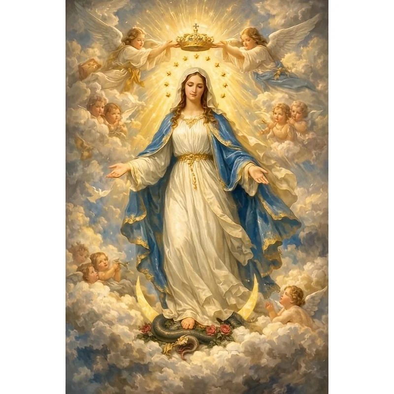 500/1000/1200/2000PCS Puzzles for Adults Coronation of The Virgin Mary,Jigsaw Puzzles Brain Challenge Game Gift Home Decor
500/1000/1200/2000PCS Puzzles for Adults Coronation of The Virgin Mary,Jigsaw Puzzles Brain Challenge Game Gift Home Decor