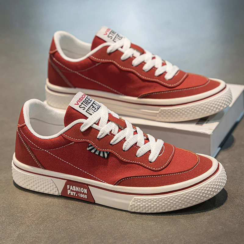 Men's Canvas Shoes Summer Breathable Anti-slip Casual Korean Style All-match Sports Large Size Trendy Soft Bottom Cloth Shoes
Men's Canvas Shoes Summer Breathable Anti-slip Casual Korean Style All-match Sports Large Size Trendy Soft Bottom Cloth Shoes