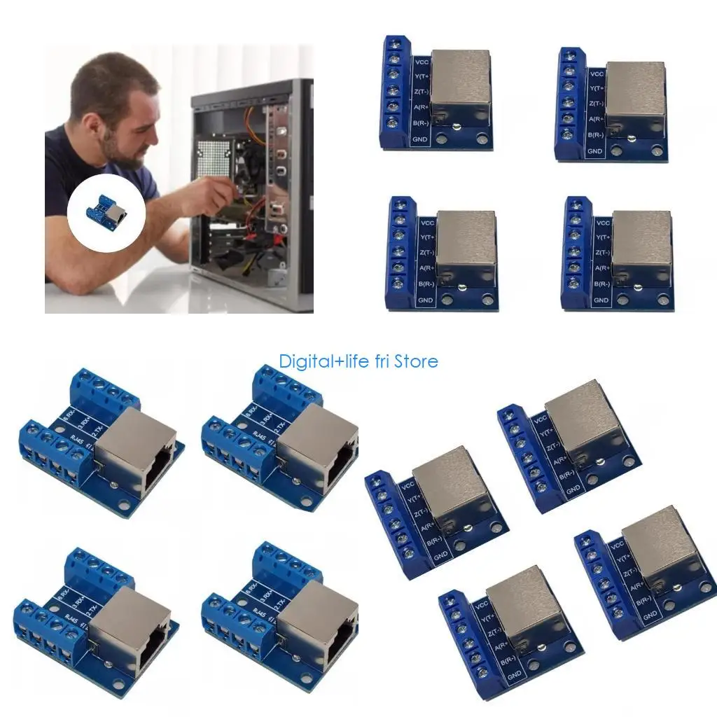 E06D RJ45 To 6Pin Board With Resistance For Harsh Environment Applications
E06D RJ45 To 6Pin Board With Resistance For Harsh Environment Applications