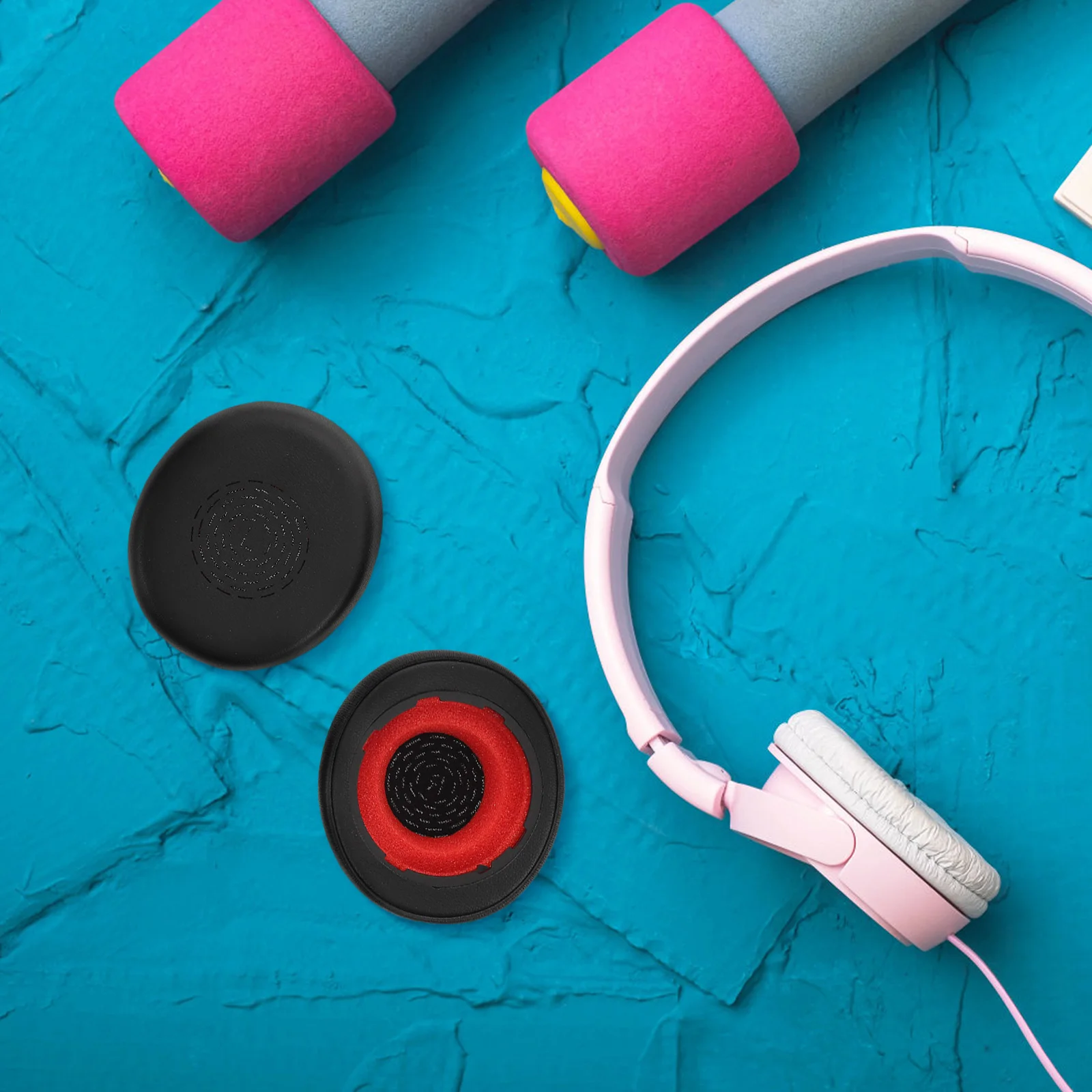 2pcs Headphone Ear Covers Replacement Ear Tips Earpads For Earbuds Headsets Earphones Comfortable Sponge Fake Headset
2pcs Headphone Ear Covers Replacement Ear Tips Earpads For Earbuds Headsets Earphones Comfortable Sponge Fake Headset