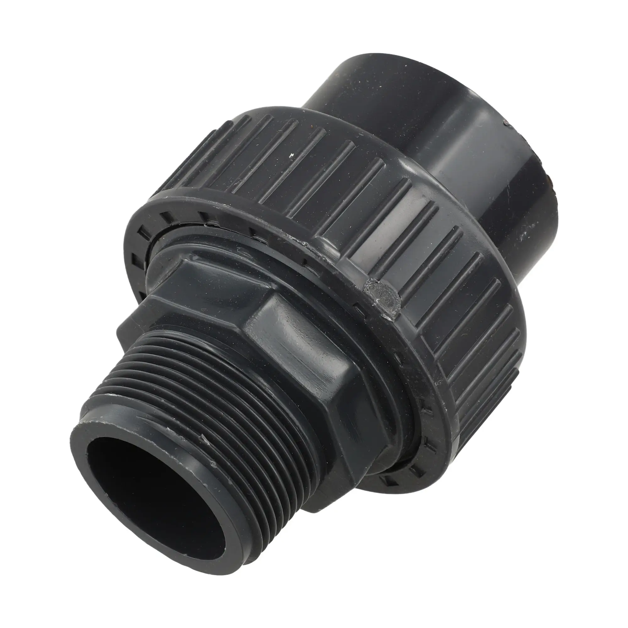 External Thread Union PVC Pool Connector Convenient High-quality PVC Versatile Applications Swimming Pool Maintenance
External Thread Union PVC Pool Connector Convenient High-quality PVC Versatile Applications Swimming Pool Maintenance