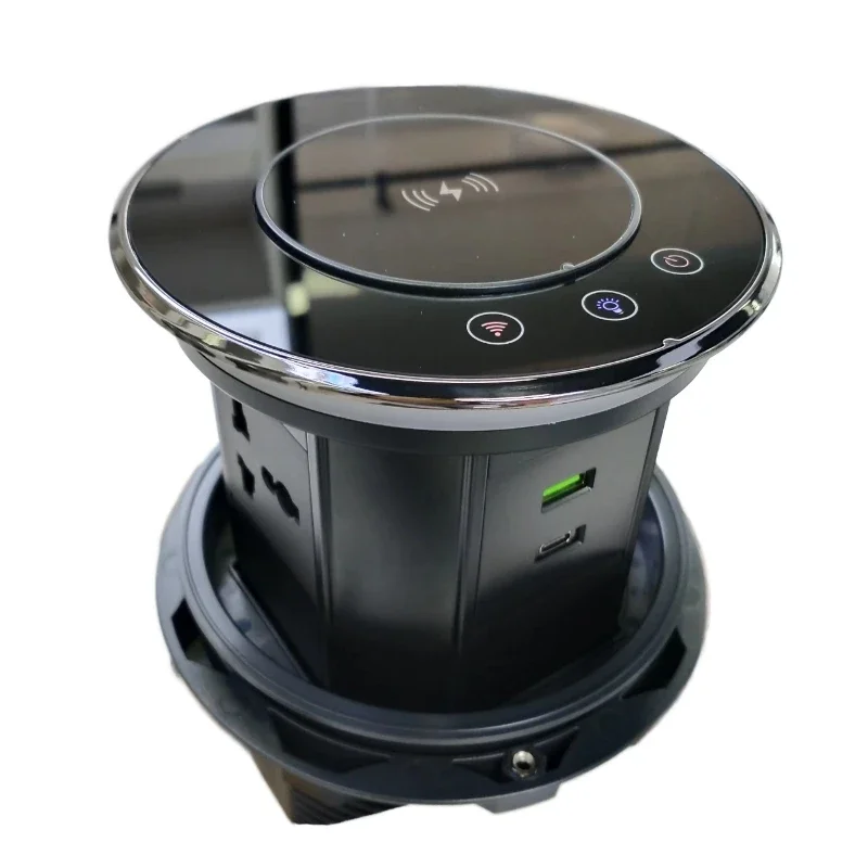 Smart lift socket, electric socket, automatic lift kitchen desktop socket, with wireless charging function
Smart lift socket, electric socket, automatic lift kitchen desktop socket, with wireless charging function