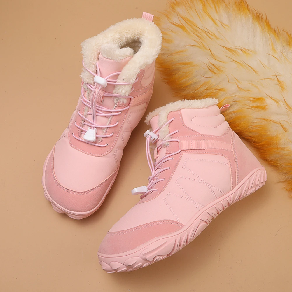 Winter Snow Boots Cold-Proof Trekking Shoes Waterproof High-Top Booties Anti Slip Wide Toe Box Ankle Booties for Outdoor Travel
Winter Snow Boots Cold-Proof Trekking Shoes Waterproof High-Top Booties Anti Slip Wide Toe Box Ankle Booties for Outdoor Travel