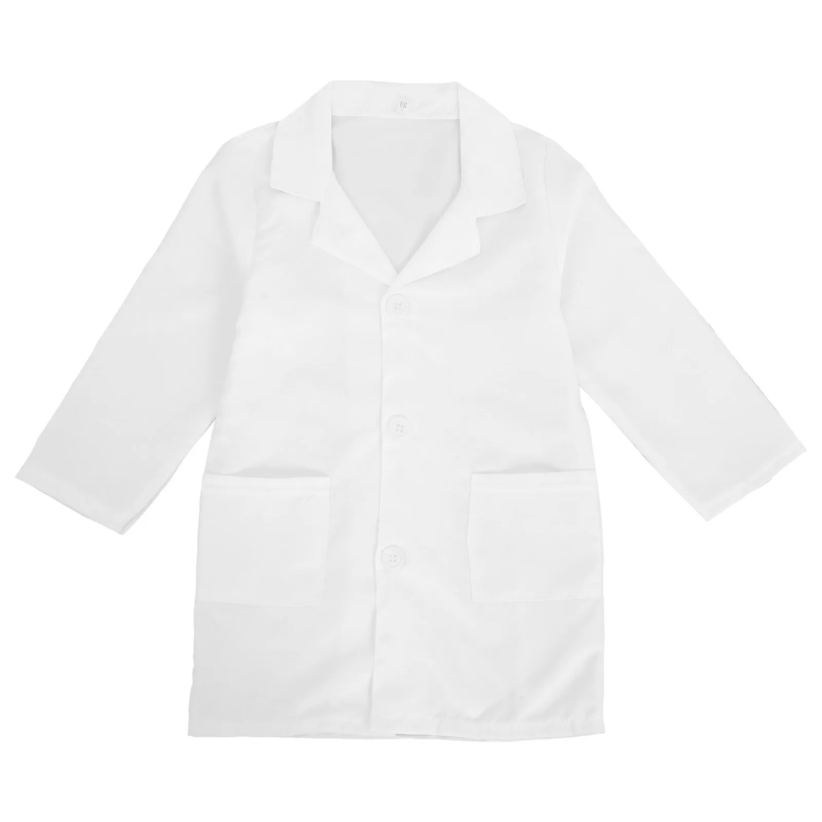 Children White Lab Coat Toddler Doctor Coats Kids Scientist Polyester Fabric Comfortable Breathable School Performances
Children White Lab Coat Toddler Doctor Coats Kids Scientist Polyester Fabric Comfortable Breathable School Performances