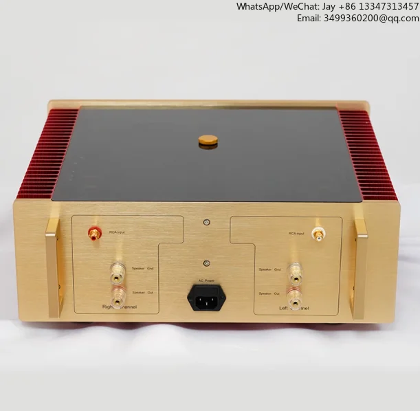 Class A HIFI Hifi Audio System Power Amplifier Gold Clon NHB-108 200 Watt Circuit Board Stereo Amplifier
Class A HIFI Hifi Audio System Power Amplifier Gold Clon NHB-108 200 Watt Circuit Board Stereo Amplifier