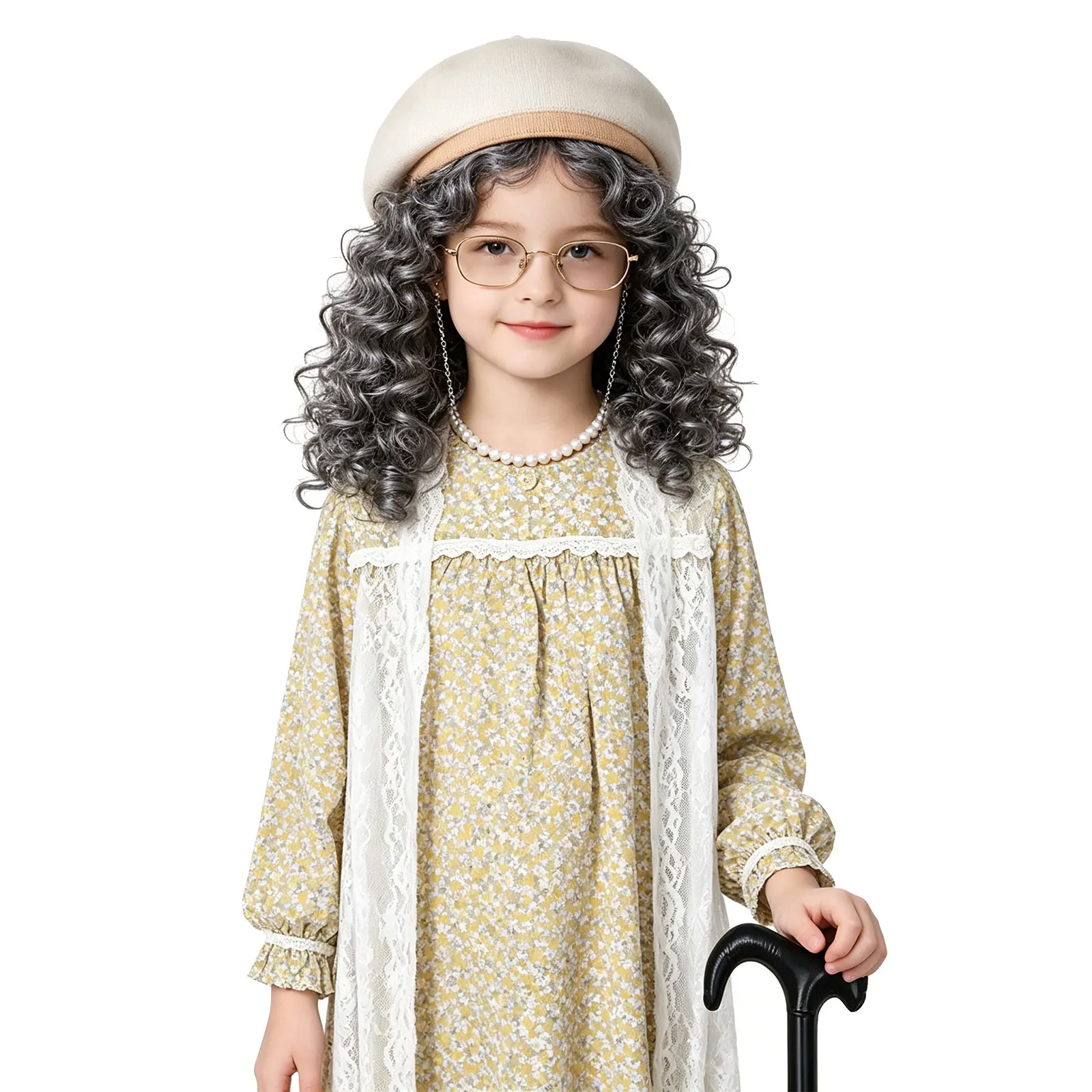 Girls 100 Day Old Lady Costume 100 Days Of School Cosplay Sets Girls Granny Dress Up Halloween Carnival 100 Years Grandma Wear
Girls 100 Day Old Lady Costume 100 Days Of School Cosplay Sets Girls Granny Dress Up Halloween Carnival 100 Years Grandma Wear